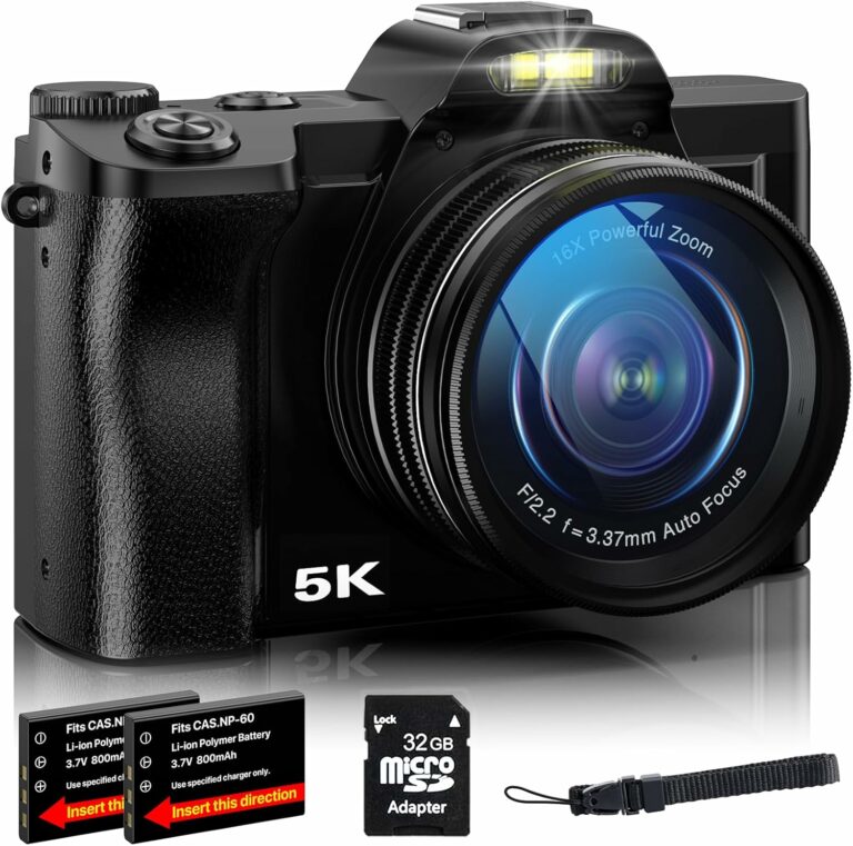 5K Digital Camera: A Must-Have for YouTube Vloggers and Photographers